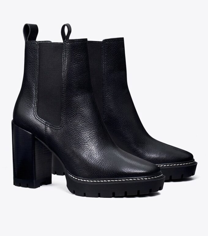 Carson-Stiefelette mit Profilsohle Carson-Stiefelette mit Profilsohle