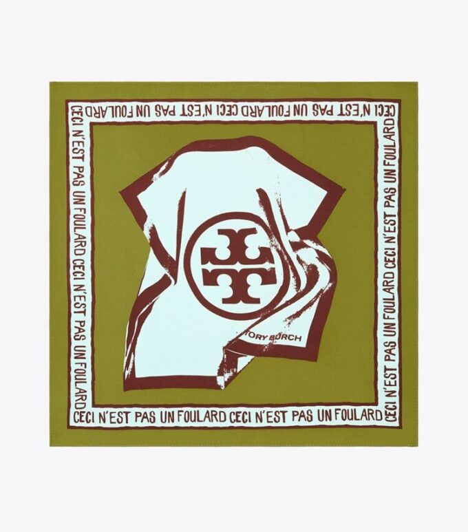 Ceci N’Est Pas Un Foulard Seidenhalstuch Ceci N’Est Pas Un Foulard Seidenhalstuch