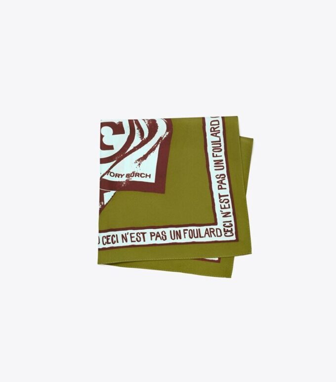 Ceci N’Est Pas Un Foulard Seidenhalstuch Ceci N’Est Pas Un Foulard Seidenhalstuch