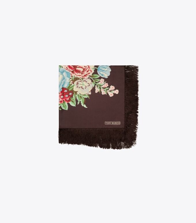 Chair Floral Silk Square Chair Floral Silk Square