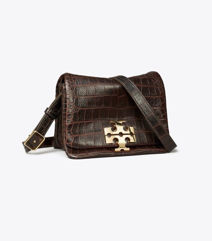 Charlie Schultertasche mit Krokodilprägung Charlie Schultertasche mit Krokodilprägung