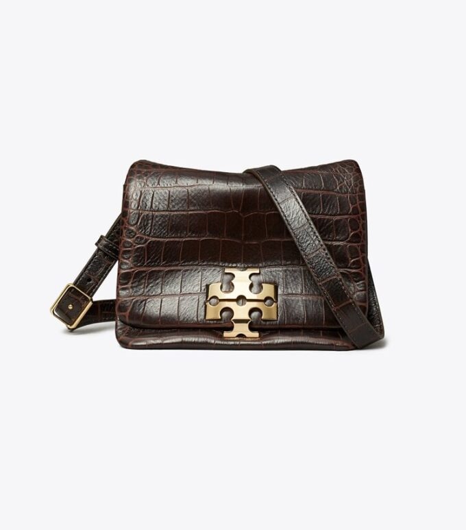 Charlie Schultertasche mit Krokodilprägung Charlie Schultertasche mit Krokodilprägung