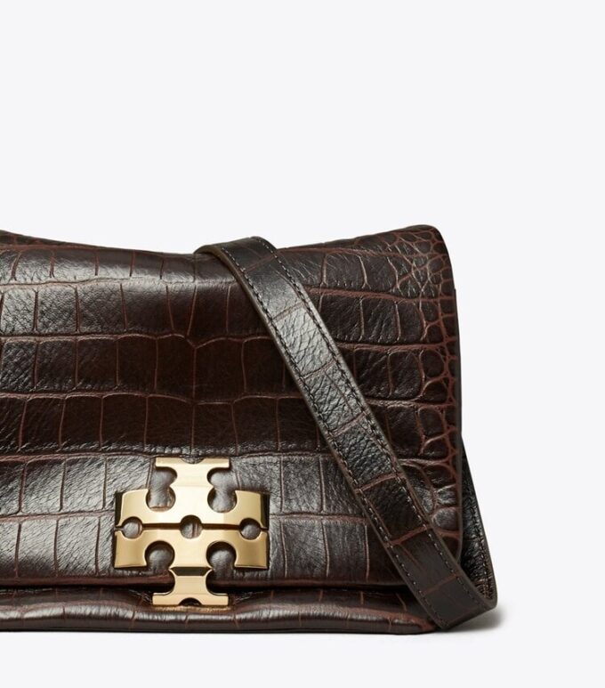 Charlie Schultertasche mit Krokodilprägung Charlie Schultertasche mit Krokodilprägung
