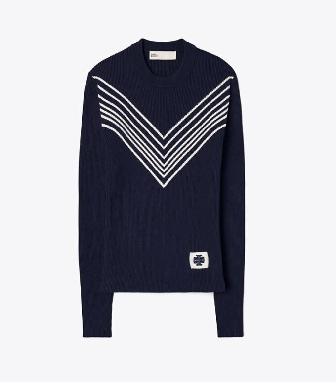 Chevron-Viskose-Pullover Chevron-Viskose-Pullover