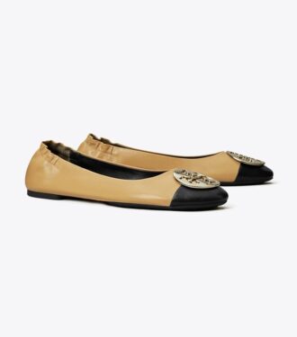 Claire Cap-Toe Ballerinas