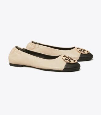 Claire Cap-Toe Ballerinas