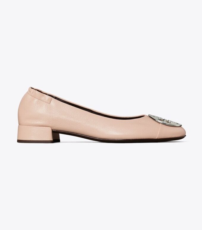 Claire Cap-Toe Heel Ballerinas Claire Cap-Toe Heel Ballerinas