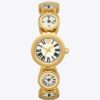 Clock Watch, goldfarbener Edelstahl Clock Watch, goldfarbener Edelstahl