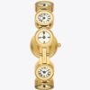 Clock Watch, goldfarbener Edelstahl Clock Watch, goldfarbener Edelstahl