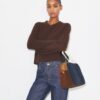 Colorblock-Wildleder-Tasche Colorblock-Wildleder-Tasche