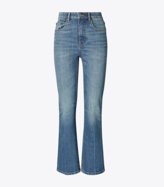 Cropped Flare Jeans