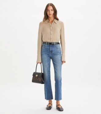 Cropped Flare Jeans