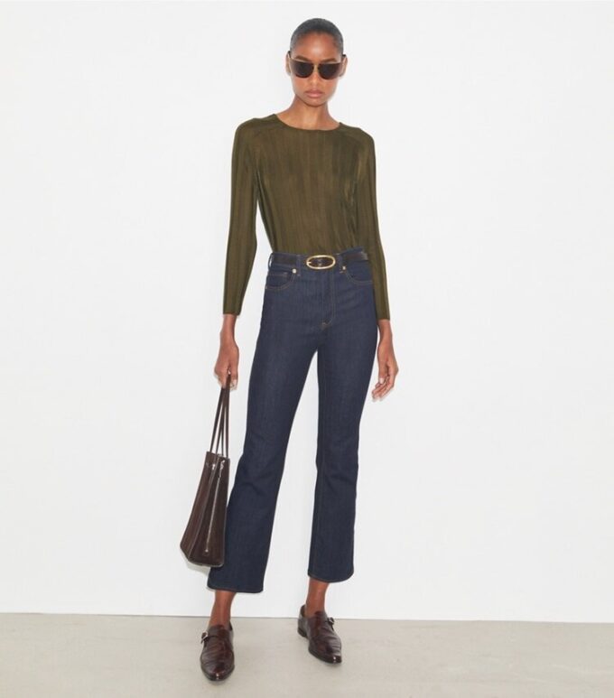 Cropped Flare Jeans Cropped Flare Jeans