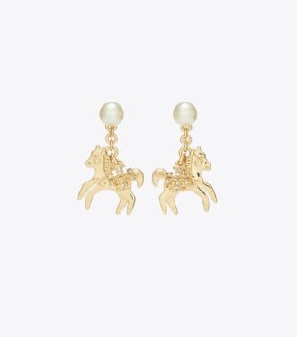 Curiosity Horse Charm Ohrringe