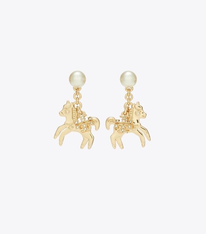 Curiosity Horse Charm Ohrringe Curiosity Horse Charm Ohrringe