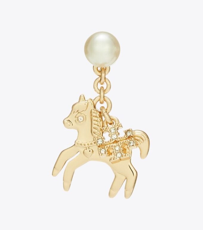 Curiosity Horse Charm Ohrringe Curiosity Horse Charm Ohrringe