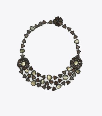Curiosity Resin Triple Strand Halskette