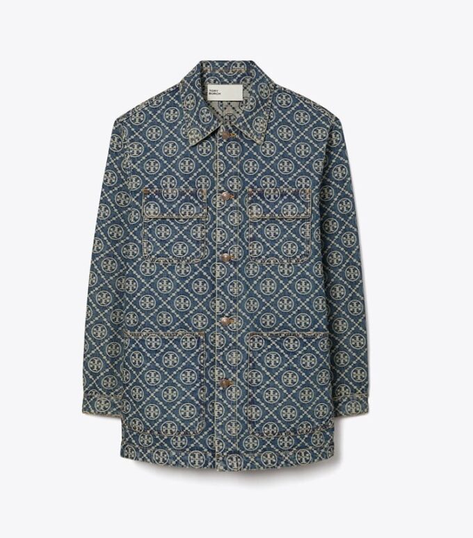 Denim-Cargo-Barnjacke Denim-Cargo-Barnjacke