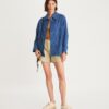 Denimjacke mit Ziernähten Denimjacke mit Ziernähten