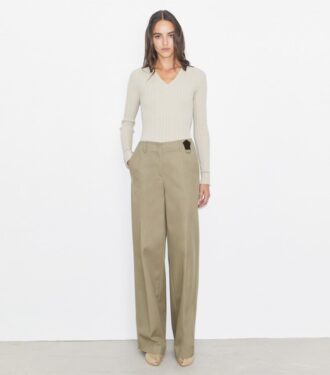 Distressed-Baumwollhose