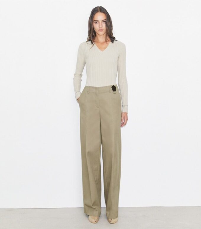 Distressed-Baumwollhose Distressed-Baumwollhose