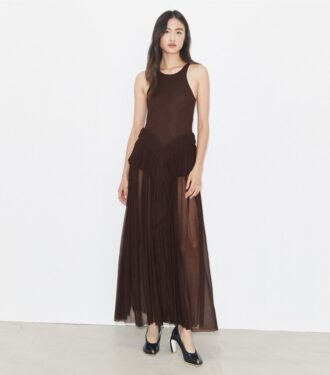 Drapiertes Jerseykleid