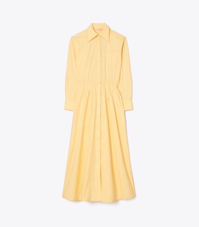 Eleanor-Kleid aus Baumwollpopeline Eleanor-Kleid aus Baumwollpopeline