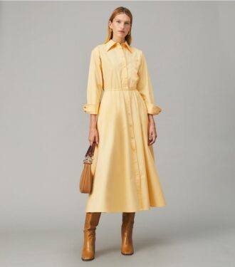 Eleanor-Kleid aus Baumwollpopeline Eleanor-Kleid aus Baumwollpopeline