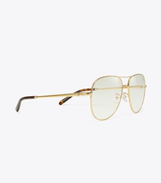 Eleanor Metall-Pilotenbrille