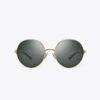 Eleanor Metall-Sonnenbrille mit runden Gläsern Eleanor Metall-Sonnenbrille mit runden Gläsern