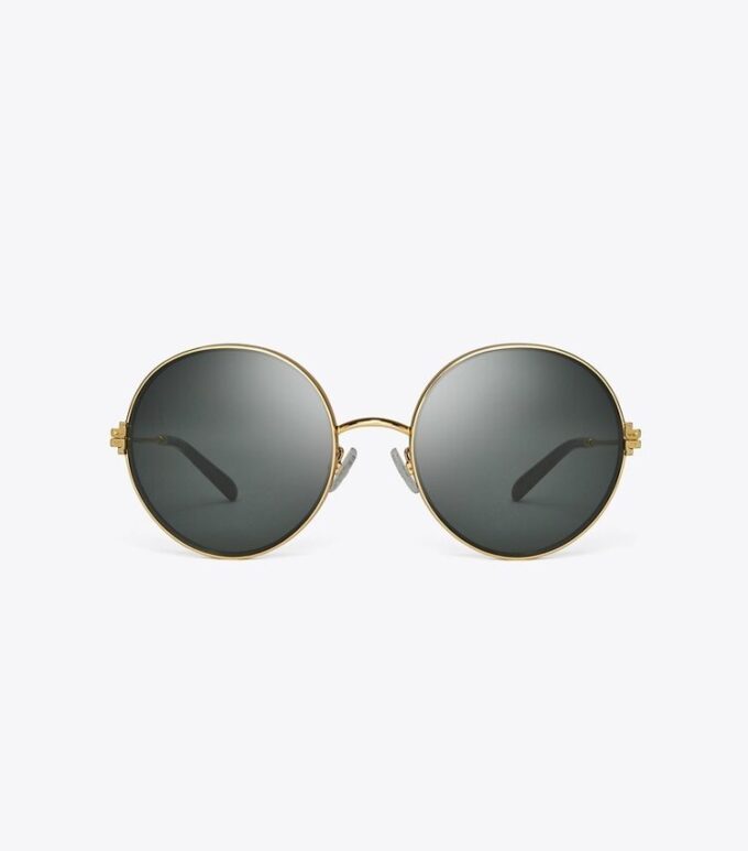 Eleanor Metall-Sonnenbrille mit runden Gläsern Eleanor Metall-Sonnenbrille mit runden Gläsern