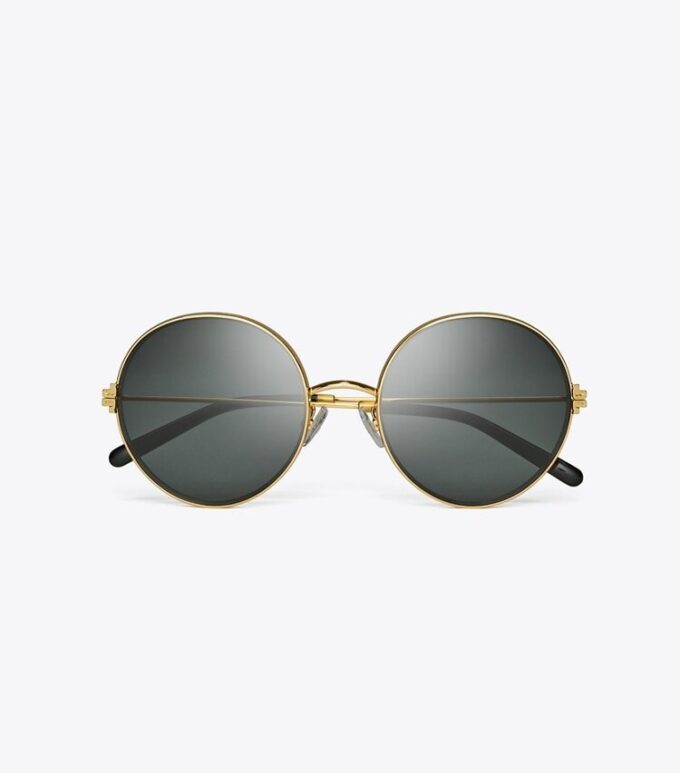 Eleanor Metall-Sonnenbrille mit runden Gläsern Eleanor Metall-Sonnenbrille mit runden Gläsern