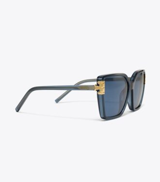 Eleanor Oversized Cat-Eye Sonnenbrille