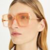 Eleanor Oversized Square Sonnenbrille Eleanor Oversized Square Sonnenbrille