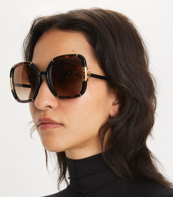 Eleanor Oversized Square Sonnenbrille Eleanor Oversized Square Sonnenbrille