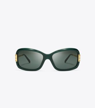 Eleanor Rechteckige Sonnenbrille