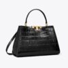 Eleanor Satchel mit Krokodilprägung Eleanor Satchel mit Krokodilprägung