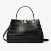 Eleanor Satchel mit Krokodilprägung Eleanor Satchel mit Krokodilprägung