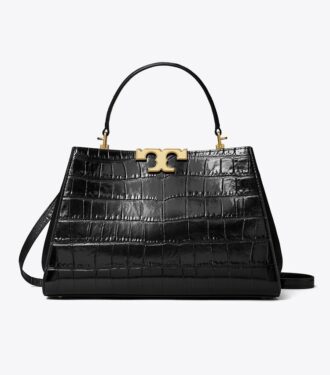 Eleanor Satchel mit Krokodilprägung Eleanor Satchel mit Krokodilprägung
