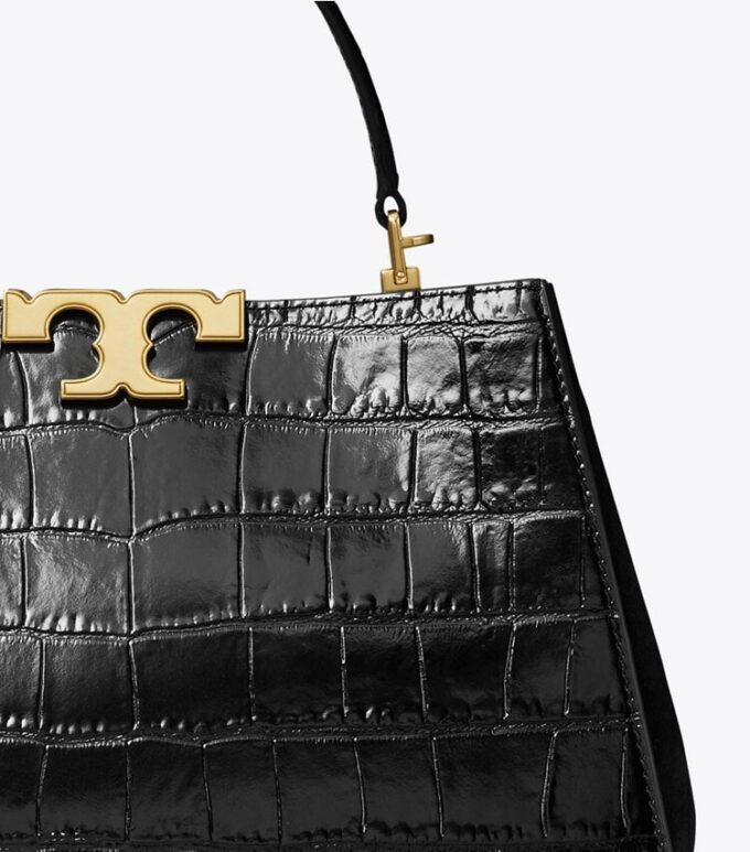 Eleanor Satchel mit Krokodilprägung Eleanor Satchel mit Krokodilprägung