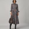 Eleanor Seiden-Twill-Kleid Eleanor Seiden-Twill-Kleid