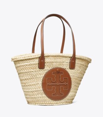 Ella Strohkorb-Tasche