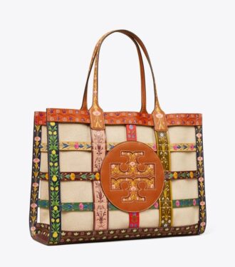 Ella Woven Cage Tote