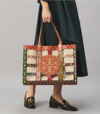 Ella Woven Cage Tote