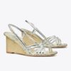Espadrilles mit Keilabsatz und mehreren Riemen Espadrilles mit Keilabsatz und mehreren Riemen