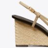 Espadrilles mit Keilabsatz und mehreren Riemen Espadrilles mit Keilabsatz und mehreren Riemen