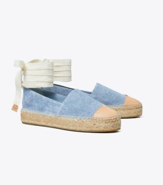 Espadrilles mit Zehenkappe