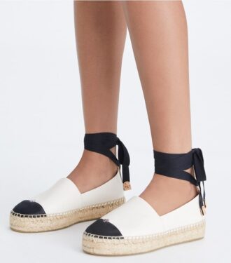 Espadrilles mit Zehenkappe