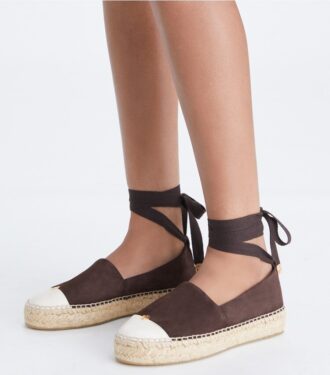 Espadrilles mit Zehenkappe