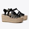 Fischer-Espadrilles mit Keilabsatz Fischer-Espadrilles mit Keilabsatz